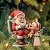 Joycorners Custom Name Dentist Ornament, Christmas Gift for Dentist5 2D Flat LM2111