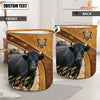 Joycorners Dexter Cattle Brown  Custom Name  Basket