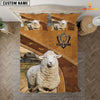 Joycorners Custom Name Sheep Bedding set