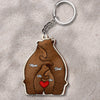 Joycorners Christmas Bear Family, Custom Name - Personalized Keychain - Gift For Family, Christmas Gift 2D Flat LM2211