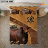 Joycorners Custom Name Beefmaster Bedding set