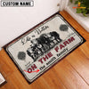 Joycorners Hereford Life is Better Custom Name Doormat