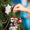 Joycorners Custom Ornament, Couple ELF Ornament, Christmas Decor 2D Flat LM2211