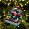Joycorners Musical Life DJ Christmas Ornament, Personalized Ornament 2D Flat LM2211