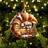 Joycorners Croissant Shop Home Decor Christmas Ornament, Personalized Ornament 2D Flat LM2211