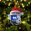 Joycorners Closed Circuit Television Christmas Ornament, Personalized Ornament 2D Flat LM2211