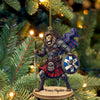 Joycorners Custom Scotland Lion Ornament, Personalized Ornament 2D Flat LM2211