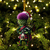 Joycorners Prickly Hair Christmas Ornament, Personalized Ornament 2D Flat LM2211
