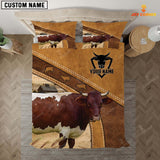 Joycorners Custom Name Pinzgauer Cattle Bedding set