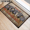 Joycorners Brangus Personalized - Welcome  Doormat