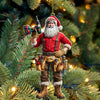 Joycorners Custom Name Handyman Santa Ornament, Handyman Christmas Gift 2D Flat LM2111