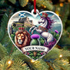 Joycorners Custom Name Scotland Ornament, Christmas Gift for Scotland Lover5 2D Flat LM2111
