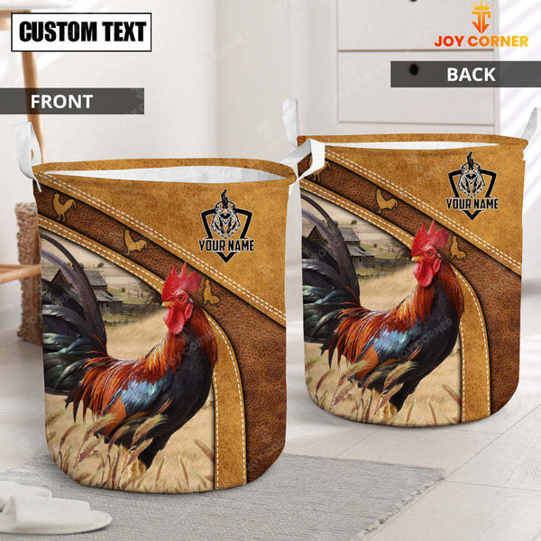 Joycorners Chicken Brown  Custom Name  Basket