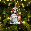 Joycorners Makeup Artist Christmas Ornament, Personalized Ornament 2D Flat LM2211