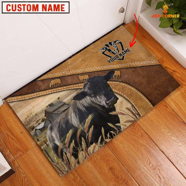 Joycorners Lowline Personalized - Welcome Brown Doormat