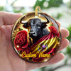Joycorners Custom Name Spain Ornament, Christmas Gift for Spain Lover 2D Flat LM2211