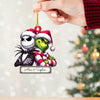 Joycorners Custom Ornament, Couple ELF Ornament, Christmas Decor 2D Flat LM2211