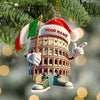Joycorners Custom Name Italy Ornament, Italy Lover Christmas Gift 2D Flat LM2111