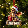 Joycorners Custom Little Dragon Ornament, Personalized Ornament 2D Flat LM2211