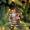 Joycorners Christmas Baker Santa Ornament, Personalized Ornament 2D Flat LM2211