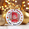 Joycorners My First Christmas Ornament, Personalized Ornament 2D Flat LM2211