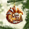 Joycorners Croissant Shop Home Decor Christmas Ornament, Personalized Ornament 2D Flat LM2211