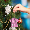 Joycorners Custom Ornament, Nurse Shirt Shape Ornament, Christmas Decor 2D Flat LM2211