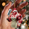 Joycorners Butcher Christmas Ornament, Personalized Ornament 2D Flat LM2211