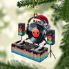 Joycorners Musical Life DJ Christmas Ornament, Personalized Ornament 2D Flat LM2211