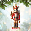 Joycorners Nutcracker Christmas Ornament, Personalized Ornament 2D Flat LM2211