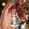 Joycorners Nurse Christmas Ornament, Personalized Ornament 2D Flat LM2211