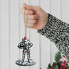 Joycorners Custom Name Santa Astronaut Ornament, Christmas Gift Decoration 2D Flat LM2111
