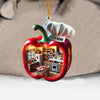 Joycorners Bell Pepper Christmas Ornament, Personalized Ornament 2D Flat LM2211