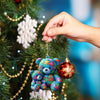 Joycorners Autisum Bear Ornament, Personalized Ornament 2D Flat LM2211