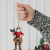 Joycorners Custom Name Handyman Santa Ornament, Handyman Christmas Gift 2D Flat LM2111