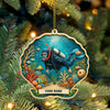 Joycorners Diving Home Decor, Christmas Ornament, Personalized Ornament 8 2D Flat LM2111