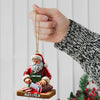 Joycorners Custom Santa Butcher Ornament, Personalized Ornament 2D Flat LM2211