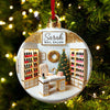 Joycorners Custom Name Nail Salon Ornament, Nail Salon Christmas Decoration 2D Flat LM2111