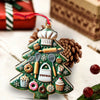 Joycorners Custom Name Ornament, Christmas Kitchen Tree 2D Flat LM2211