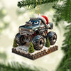 Joycorners Off-road Vehicle Home Decor Christmas Ornament, Personalized Ornament 2D Flat LM2211