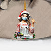 Joycorners Makeup Artist Christmas Ornament, Personalized Ornament 2D Flat LM2211
