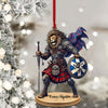 Joycorners Custom Scotland Lion Ornament, Personalized Ornament 2D Flat LM2211