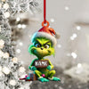 Joycorners Custom Funny ELF Ornament, Personalized Ornament 2D Flat LM2211