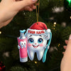 Joycorners Beautiful Teeth, Home Decor, Christmas Ornament, Personalized Ornament 2D Flat LM2111