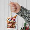 Joycorners Custom Name Santa Ice Cream Ornament, Santa Christmas Gift 2D Flat LM2111