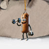 Joycorners A Punching Bag Home Decor Christmas Ornament, Personalized Ornament 2D Flat LM2211