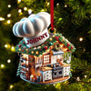 Joycorners Baking House Ornament, Personalized Ornament 2D Flat LM2211