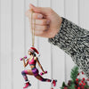 Joycorners Custom Name Gym Work Out Woman Ornament, Gymnastics Christmas Gift 2D Flat LM2111