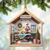 Joycorners Custom Name Groomer Ornament, Christmas Decoration for Pet Shop 2D Flat LM2211
