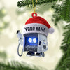 Joycorners Closed Circuit Television Christmas Ornament, Personalized Ornament 2D Flat LM2211